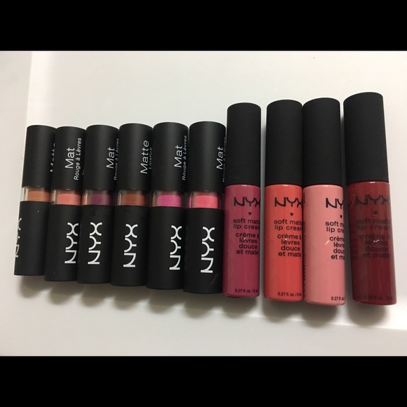 New (10) NYX Matte Lipstick/soft Lip cream - Picture 3 of 5